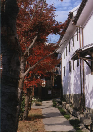 吉田家住宅の蔵を側面から見た写真